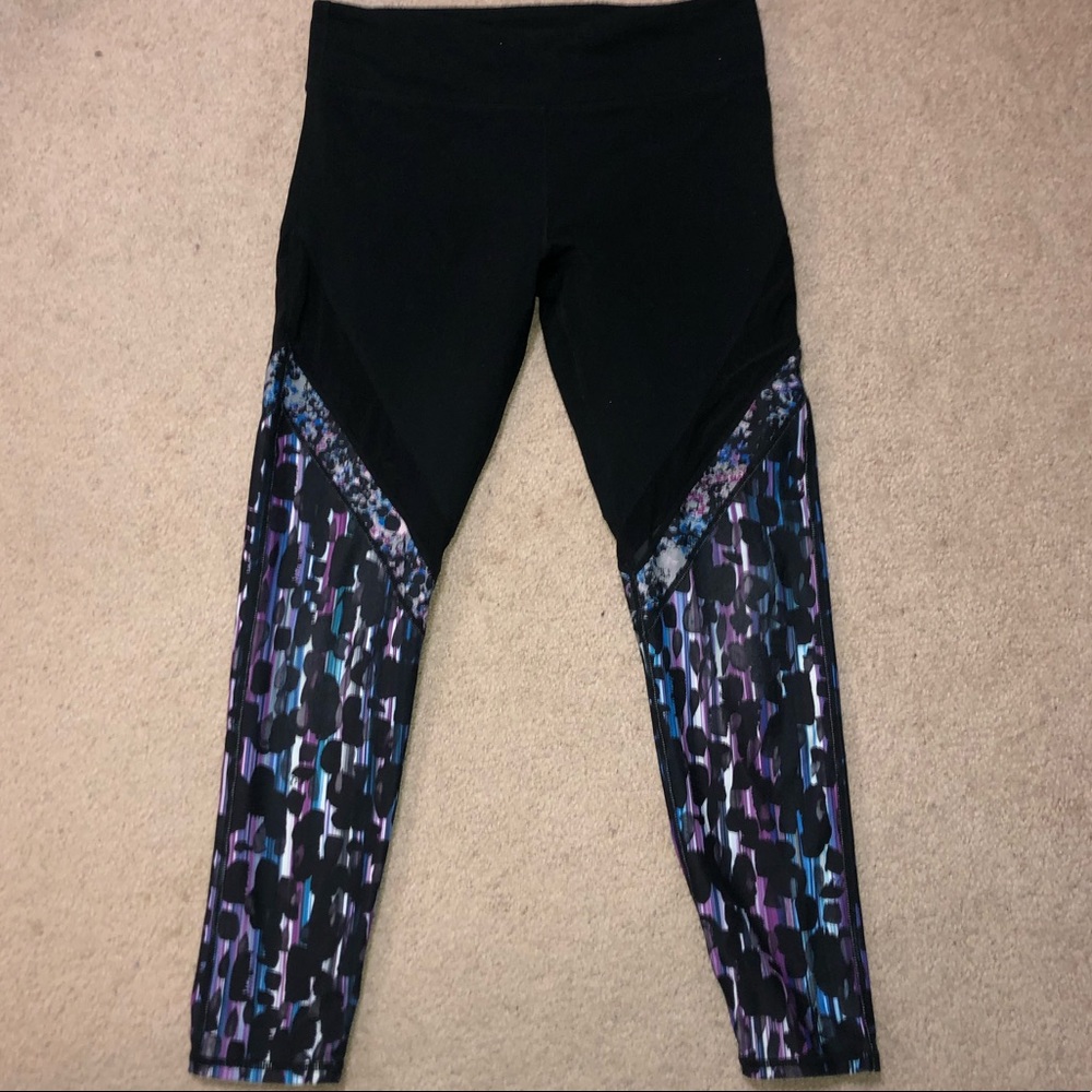 FABLETICS workout leggings with mesh panels
